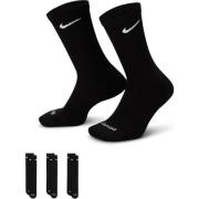 Nike Sokker Everyday Plus Cush 3-Pakke - Svart/Hvit