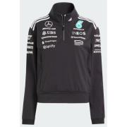 Adidas Mercedes - AMG Petronas Formula One Team Team 1/4-Zip Sweatshir...