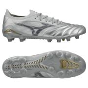 Mizuno Morelia Neo IV Beta Elite FG/AG Platinum Silver - Sølv/Grå