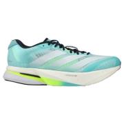 adidas Løpesko adizero Boston 13 - Flash Aqua/Fottøy Hvit/Lucid Sitron