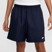 Nike Shorts Club Woven Flow - Obsidian/Hvit