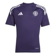 Manchester United Trenings T-Skjorte Tiro 25 - Aurora plomme/Hvit/Svar...