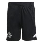Manchester United Treningsshorts Tiro 25 - Svart/Aurora plomme Barn