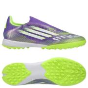 adidas F50 League Laceless TF Radiant Blaze - Lilla/Fottøy Hvit/Lucid ...