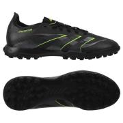 adidas Predator League TF Electric Stealth - Svart/Grå/Lucid Sitron