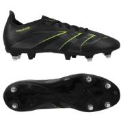 adidas Predator League SG Electric Stealth - Svart/Grå/Lucid Sitron