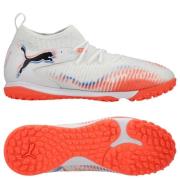 PUMA Future 8 Match + Mid TT Untamed - PUMA White/PUMA Svart/Glødende ...