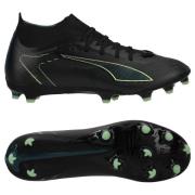 PUMA Ultra 6 Match + FG/AG Eclipse - PUMA Svart/Grønn/Green Terrain
