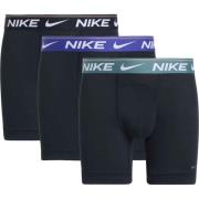 Nike Boxer Ultra Comfort Dri-FIT 3-Pakke - Svart/Grønn/Lilla