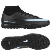 Nike Air Zoom Mercurial Superfly 10 Academy TF Shadow - Svart/Isblå