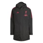 Liverpool Jakke Tiro 25 Parka - Svart/Strawberry Red