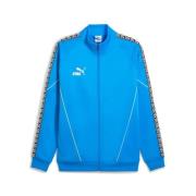 PUMA Treningsjakke teamKING Anthem - Elektro Royal/PUMA White/PUMA Sva...