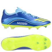 adidas F50 Messi League FG/AG VIS10N - Blå/Gul/Blå