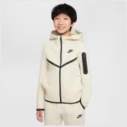 Nike Hettegenser NSW Tech Fleece FZ 24 - khaki/Svart Barn