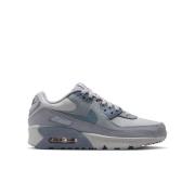 Nike Sneaker Air Max 90 LTR - Grå/Blå Barn