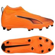 PUMA Ultra 6 Match + Laceless FG/AG Hot Pursuit - Varmebrann/PUMA Svar...