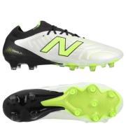 New Balance Tekela V5 Elite Low Cut FG Lime Light - Hvit/Grønn