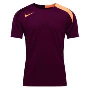 Nike Trenings T-Skjorte Dri-FIT Strike T90 - Bordeaux/Oransje