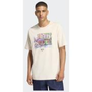 Adidas Originals PAINTING PARIS STREET VIEW GRAPHIC TEE