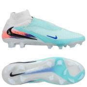 Nike Phantom 6 Elite High Cut FG United - Turkis/Oransje