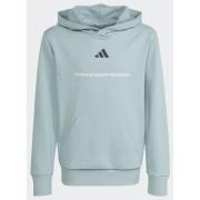 Adidas adidas Slogan Fleece Hoodie