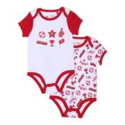 Liverpool Baby Onesies Logo - Hvit/rød Barn