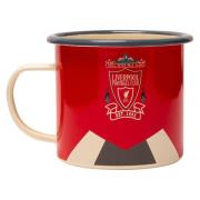 Liverpool Krus Enamel - rød
