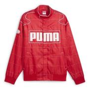 ARCHIVE SEASONAL Relaxed Racer Jacket For All Time Red