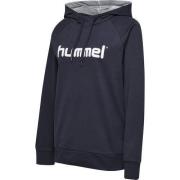 Hummel Go Cotton Logo Hettegenser - Navy Kvinner