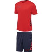 Hummel Promo Duo Fotball Sett - rød/Navy Barn