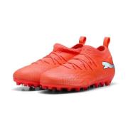 PUMA Future 9 Match MG Unleashed - Glødende rød/PUMA White/PUMA Svart/...