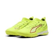 PUMA Ultra 6 Match Mid + TT Unleashed - Gul/PUMA Svart/Glødende rød Ba...