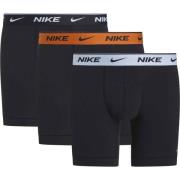 Nike Boxer 3-Pakke - Svart/Hvit/Oransje