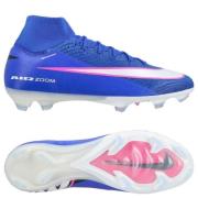 Nike Air Zoom Mercurial Superfly 10 Elite FG Attack - Blå/Hvit