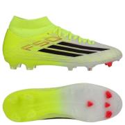 adidas F50 League Mid FG/AG Born For Goals - Gul/Svart/Lucid Red