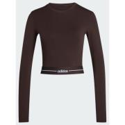 Adidas Hyperglam Cropped Long Sleeve T-Shirt