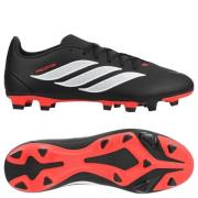 adidas Predator Club FxG Immortal DNA - Svart/Fottøy Hvit/Lucid Red