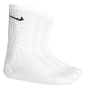 Nike Sokker Value Cotton Crew 3-Pakke - Hvit