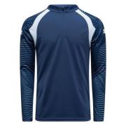 individualFINAL 1/4 Zip Top Deep Blue-PUMA White-Icy Blue
