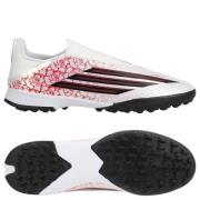 adidas F50 League Laceless TF Lamine Yamal - Fottøy Hvit/Svart/Lucid R...