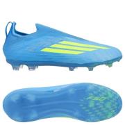 adidas F50 Elite Laceless FG Ice Cold Precision - Lucid Ray Blue/Gul/L...