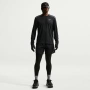 Nike Løpe t-skjorte Dri-FIT Miler UV L/S - Svart/sølv