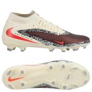 Nike Phantom 6 Academy High Cut MG United - Bordeaux/Universal Red/Grå