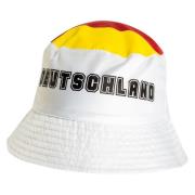 Deutschland Bøttehatt - Hvit/Gul/Rød/Sort